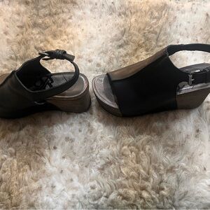 OTBT Black and Silver Women's Sandals